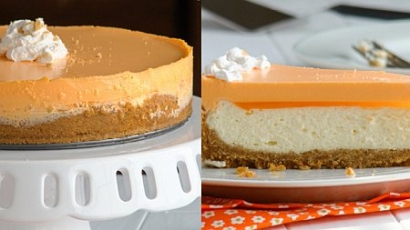 Creamy Orange Cheesecake