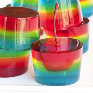 Multicolour Jelly Shots