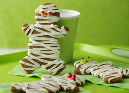 Egyptian Mummy Cookies (Chocolate Flavoured)