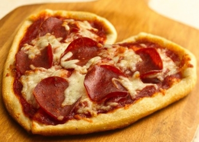 Mini Pizza Hearts
