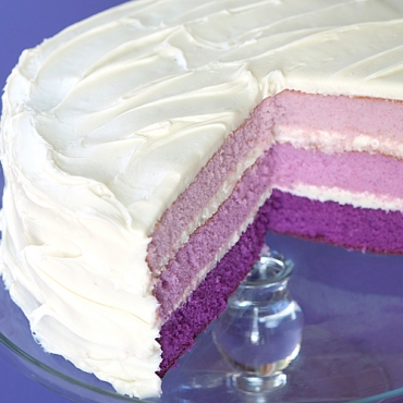 Purple Layered Cake