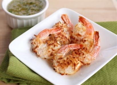 Coconut Prawns and Pineapple Dipping Sauce
