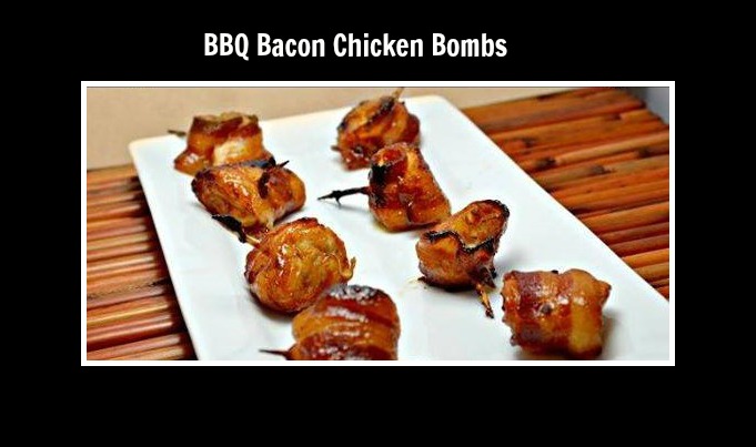 How to make BBQ bacon chicken bombs