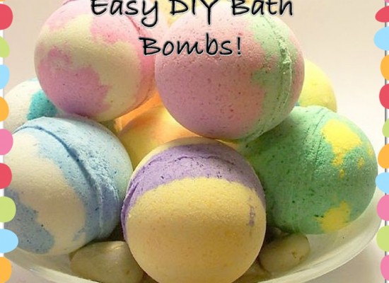 Easy DIY Bath Bombs
