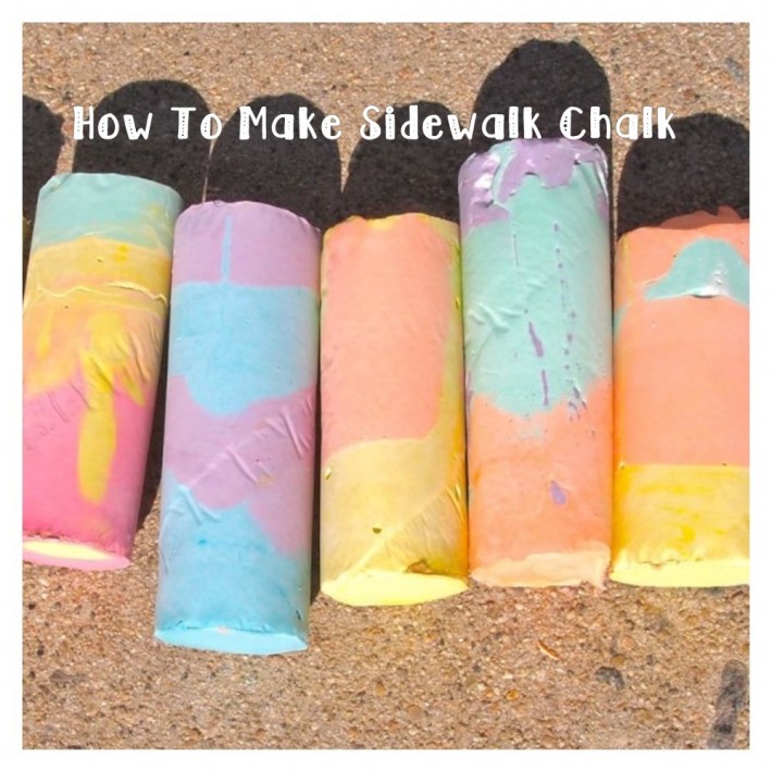 How To Make Sidewalk Chalk