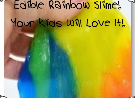 How To Make Edible Rainbow Slime