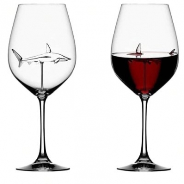 5 Unique Shark Wine Glasses